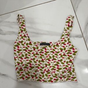 Brandy Melville Strawberry top